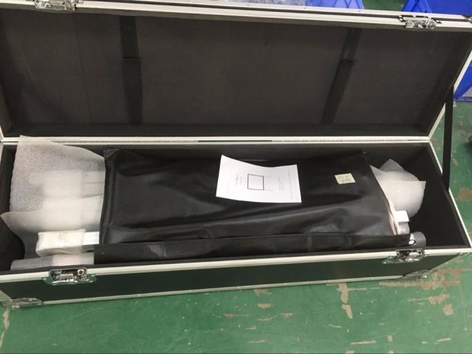 120 inch voor-achterprojectie snel vouwbaar draagbaar projectie scherm met stand metalen 3D PVC stof 4