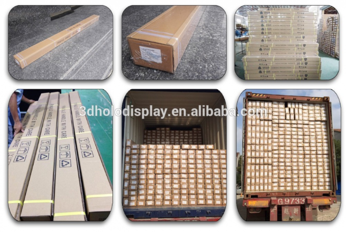 150-inch vloer stijgende ALR projectie scherm gemotoriseerd voor UST projector, terugtrekbaar omgevingslicht afwijzend scherm 4