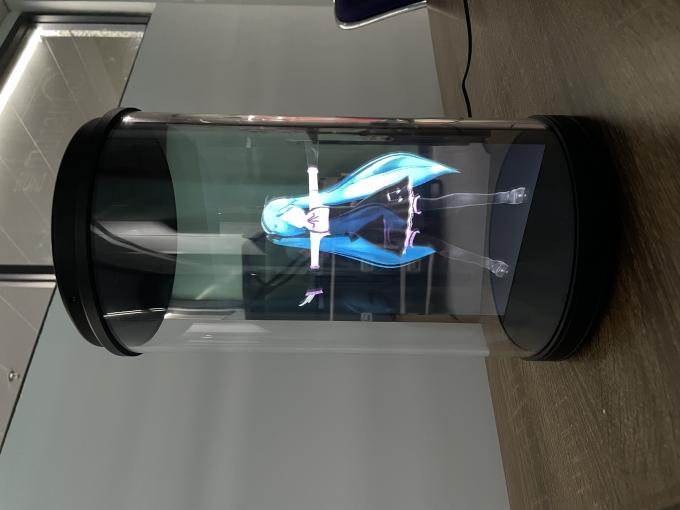 Holografisch 3D-technologisch scherm 5.5 10.1 21.5 inch hologramcilinder met AI Interactive 3