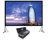 Easily assembly outdoor projection screen , Fast Fold Screens for Front and Rear projection