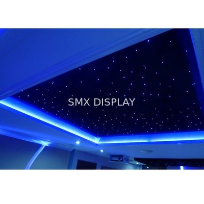Kwaliteit RGB Lichten 7 het Plafondcomités van de Kleuren Magnetische Ster Polyesterhoutvezelplaat voor Home Theater Fabriek