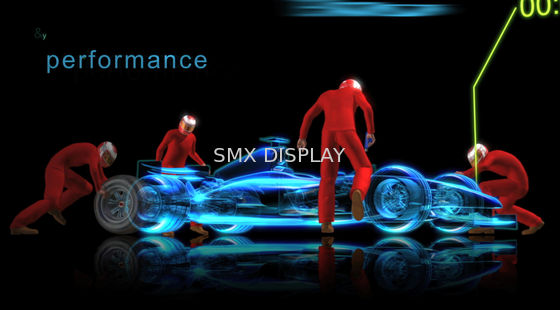 kwaliteit Van het de Projectiehologram van het peperspook de Folie 3D Transparante Holografische Folie Fabriek