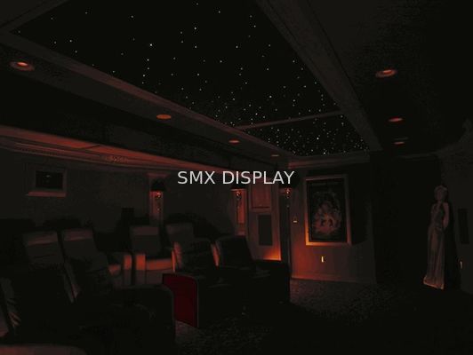 Kwaliteit 110 - 220V vezeloptisch Plafond Licht Kit Acoustical Black/Marineblauw/UVpmma-Lichaam Fabriek