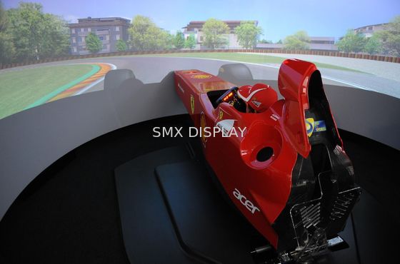 Kwaliteit 360° groot Gebogen Projector het Scherm Vast Kader voor Simulator 1,0 Aanwinst Fabriek