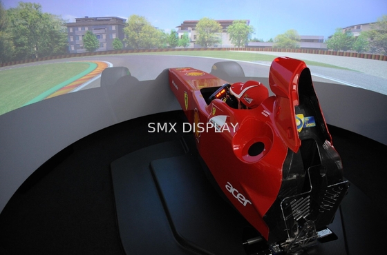360° groot Gebogen Projector het Scherm Vast Kader voor Simulator 1,0 Aanwinst