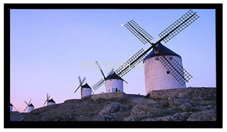 kwaliteit 92 het“ Vaste projectorscherm voor Huisbioskoop, Flexibele Witte/Grijze Stof Fabriek