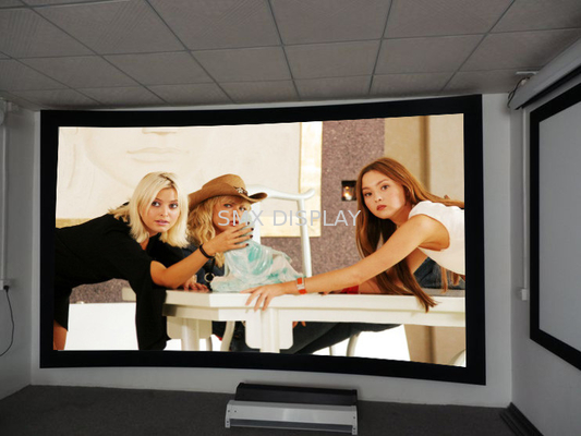 8cm de Kader Gebogen Projectieschermen met Zwart Fluweel/3D het Schermprojector