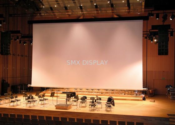 kwaliteit 16/9 300 Duim Tab Tensioned Motorized Projection Screen 160 Aangepaste Graad Fabriek