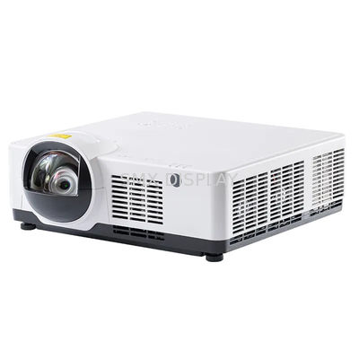 kwaliteit 4K filmtheater kortwerpprojector 6500 lumens Triple laserprojector Fabriek