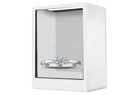 Van de de Vertoningsdoos van het 55 Duimtouche screen 3D Holografische Verticale Transparante LCD Showcase
