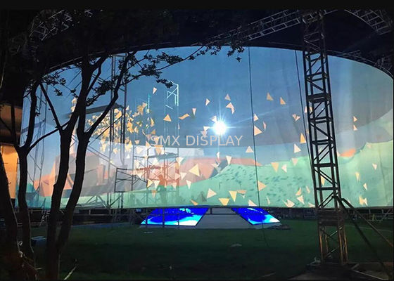 Kwaliteit 3D Holografische Mesh Projector Screen For Holographic-Scherm 360 Graadstadium voor de Projectie van het Mistscherm Fabriek