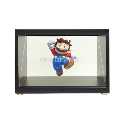 Kwaliteit 180 graden Holo Cube 3D Hologram Display Full HD 3D Holographic Vitrine Voor Reclame Fabriek