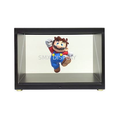 22 inch 3D Pyramid Hologram Reclameapparatuur met HDMI Input Port Virtuele Holografische Technologie