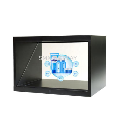 Kwaliteit 180 graden holografisch vitrine 3D piramide hologram display voor reclame Fabriek