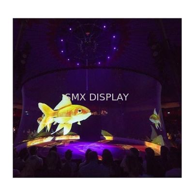 Kwaliteit Scherm van Mesh Projector Screen Transparent Holographic van het Hologaas 3D Holografische Fabriek