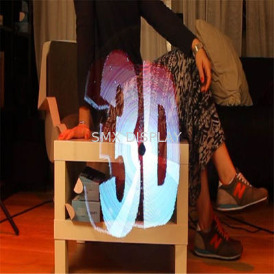 Kwaliteit 42cm X 42cm de Zwarte 3D Vertoning van het Winkelcomplex 3d Holo van Hologramspelers 1.5kg Fabriek