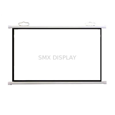 Kwaliteit HD Home Warp Knitting Draagbare vouw Splicing Wall Hanging Projection Screen 16:9 120" inch Fabriek