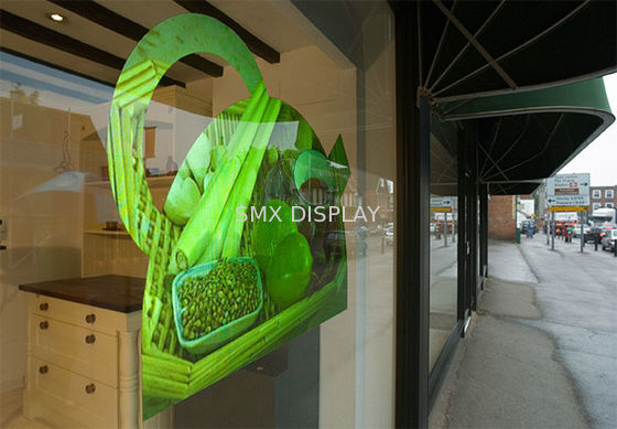 Kwaliteit De holografische Effect Achterfilm van het Projectiescherm, Zelfklevende de Film van het Hologramvenster Fabriek