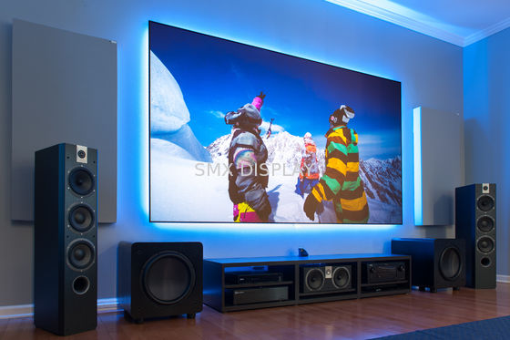 kwaliteit Het 16/9 Nul Rand Vaste Kaderscherm Anti - het Lichte Projectiescherm voor Huisbioskoop Fabriek