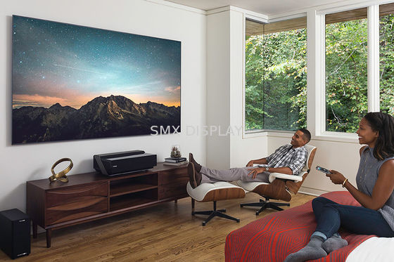 kwaliteit Het smalle Rand Vaste Scherm van de Kaderprojectie, het de Projectiescherm Shrot van het Huistheater werpt Fabriek