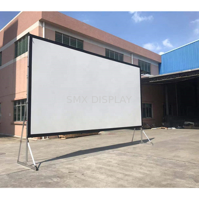 300 inch 9x16 snelvouwbaar scherm snelvouwbaar projectiescherm draagbaar buitenshuis snelvouwbaar projectiescherm