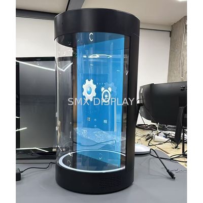 21.5 inch Hologram Cylinder Real Time Holograms Life Size 3D Holographic Display Holotube
