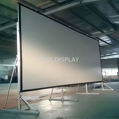 Kwaliteit Large Fast Fold Projector Screen - Portable Front/Rear Projection for Events & Presentations Fabriek