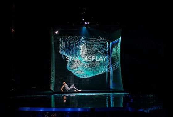 Kwaliteit Het voor/Achter Transparante Hologram toont het Scherm Holoflex 30m van de het Schermprojectie Lengte Fabriek