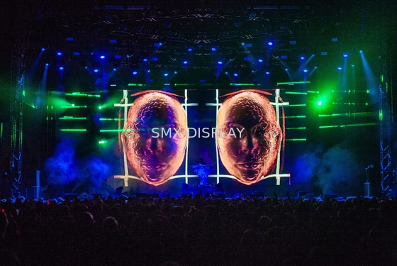 De transparante Projectie Pepperscrim van het Gaas 3D Hologram