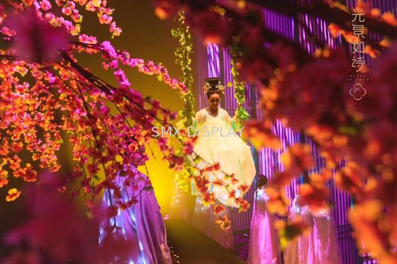 Kwaliteit Drijvende 3D Holografische Folie 5x30m van Musion Eysliner van het Vertoningshologram Fabriek