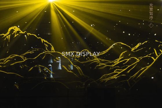 Kwaliteit De holografische 3D Holografische Vertoning van de Eyelinerfolie voor Overleg, Maniershowcase Fabriek