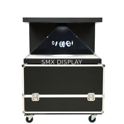 Kwaliteit 270 graden 22-32 inch holografische doos vitrine aantrekkelijke 3D holografische projectie piramide Fabriek