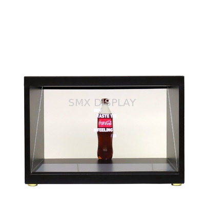 180 graden Holo Cube 3D Hologram Showcase Display met Full HD-resolutie en verstelbaar LED-licht