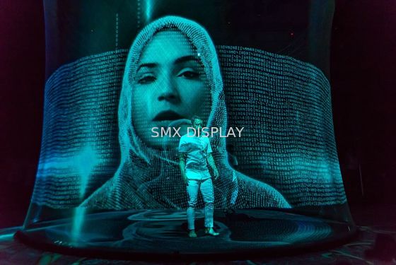 kwaliteit Hologramgaas 50m het Transparante 3D Holografische Projectiescherm Fabriek