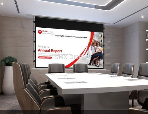 Kwaliteit In Plafondaluminium 100“ Tab Tensioned Projection Screen Fabriek