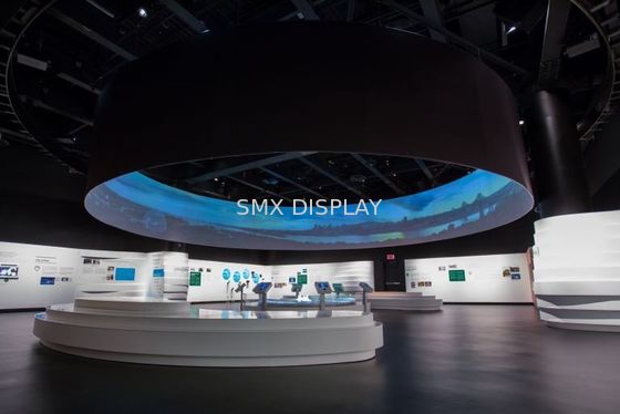 Kwaliteit De Steen van het de Projectiescherm van 180 Graadrohs Flight Simulator Fabriek