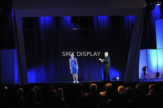 Kwaliteit Systeem 100um van de stadium 3D Holografische Projectie voor het Hologram van het Peperspook Fabriek