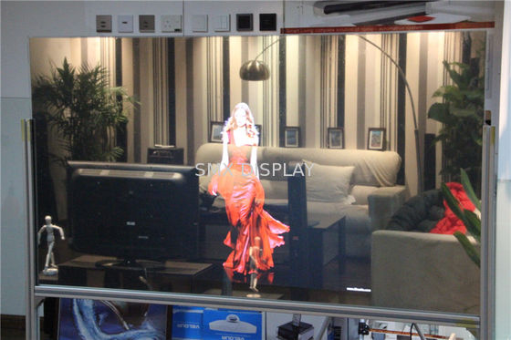 kwaliteit Hoge film 1524 x 3000mm van de Helderheids Transparante holografische achterprojectie Fabriek