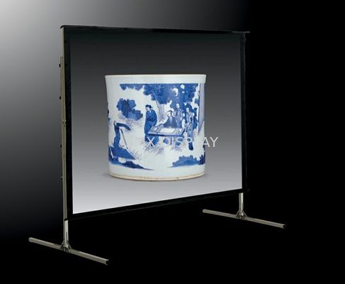 Kwaliteit Het snelle de projectiescherm van Vouwen Mobiele 120 duim voor binnen/openluchtgebeurtenissen Fabriek