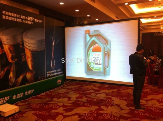 kwaliteit het 16/9 scherm van de 250“ Openlucht & Binnen snelle vouwen achterprojectie, het snelle vouwenscherm Fabriek