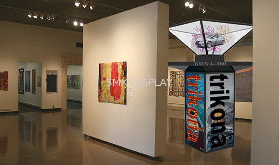 kwaliteit Grote 3D Holografische de Piramidevertoning van 360XXL, Dreamoc XXL voor Luchthavens of Theaters Fabriek