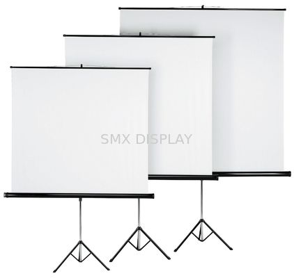 Kwaliteit 70 van de de Driepootprojectie van " X70“ Tribune van het Scherm de Draagbare Matte White Screen Fabric With Fabriek