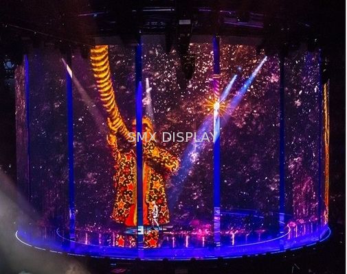 Kwaliteit Interactieve 3D het Hologramprojector van Holo Gauze Holographic Mesh Screen For Fabriek