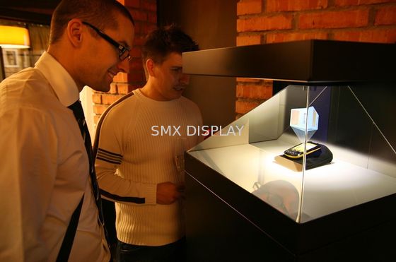 Kwaliteit 22 3D het Hologramdoos van de duim 3D Holografische Showcase voor Reclame Fabriek