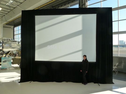 kwaliteit Het draagbare Openlucht Snelle Scherm 350inch van de Vouwenprojectie met Front Rear Projection Fabric Fabriek