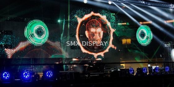 Kwaliteit 3D de Gebeurtenisstadium van Hologauze Mesh Screen Polyamide Material For toont Fabriek