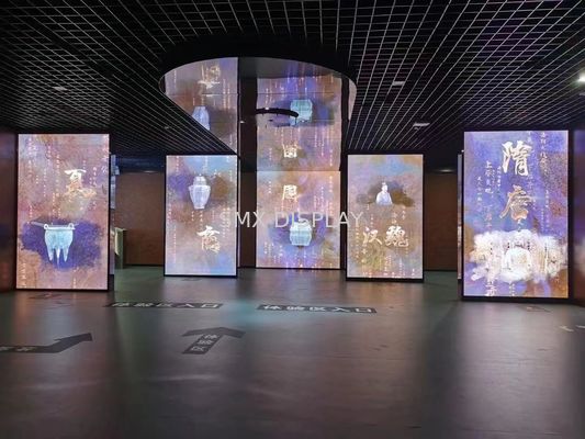 Kwaliteit Polyamide Holografisch Mesh Screen Transparent Holo Net voor 3D het Drijven Animatie Fabriek